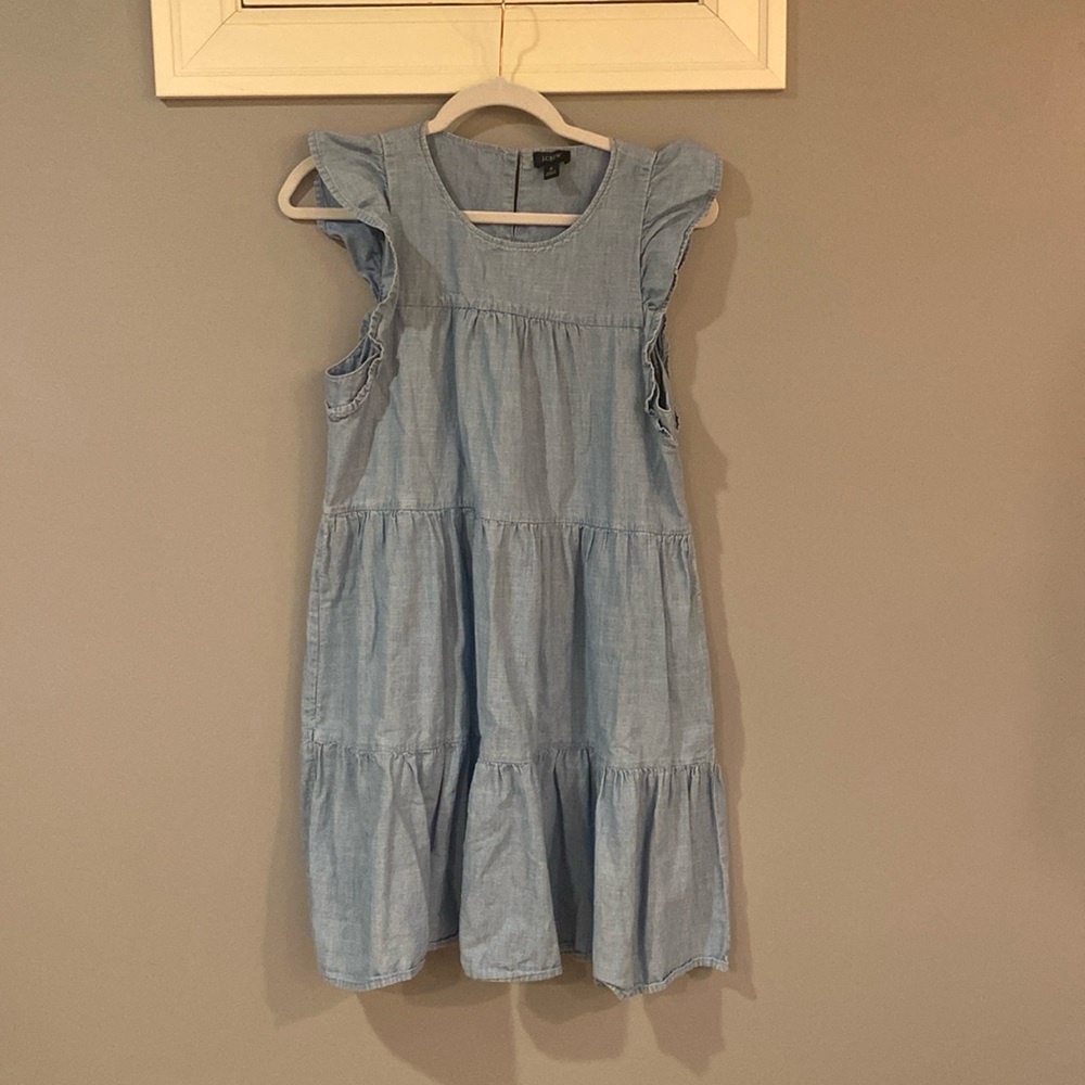 Jcrew factory chambray dress